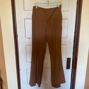 Banana Republic Tan Bootcut Trousers